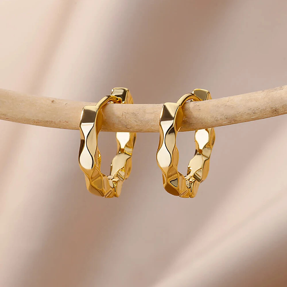 Elegant Round Earrings